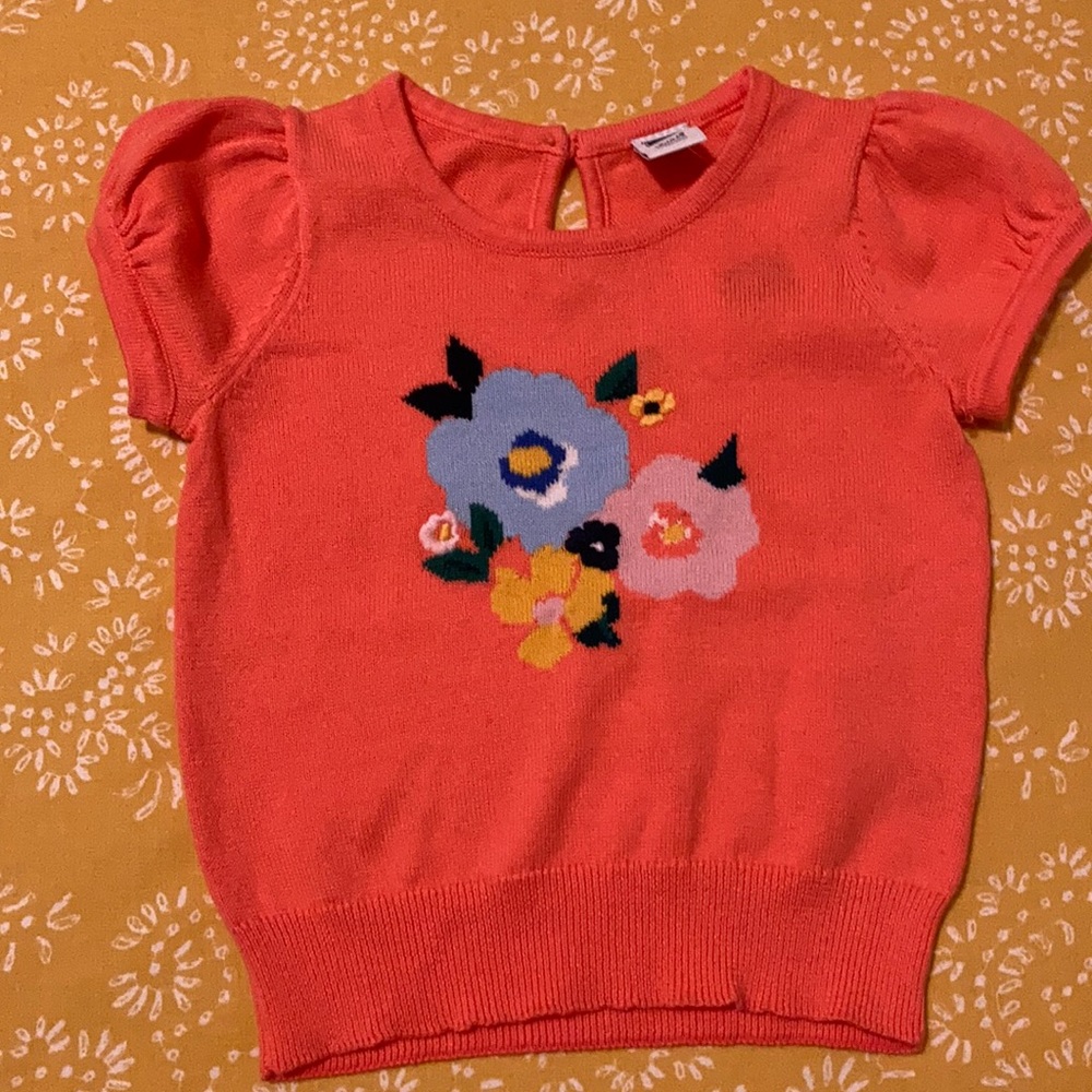 Jeanie & Jack Short Sleeve Sweater NWT